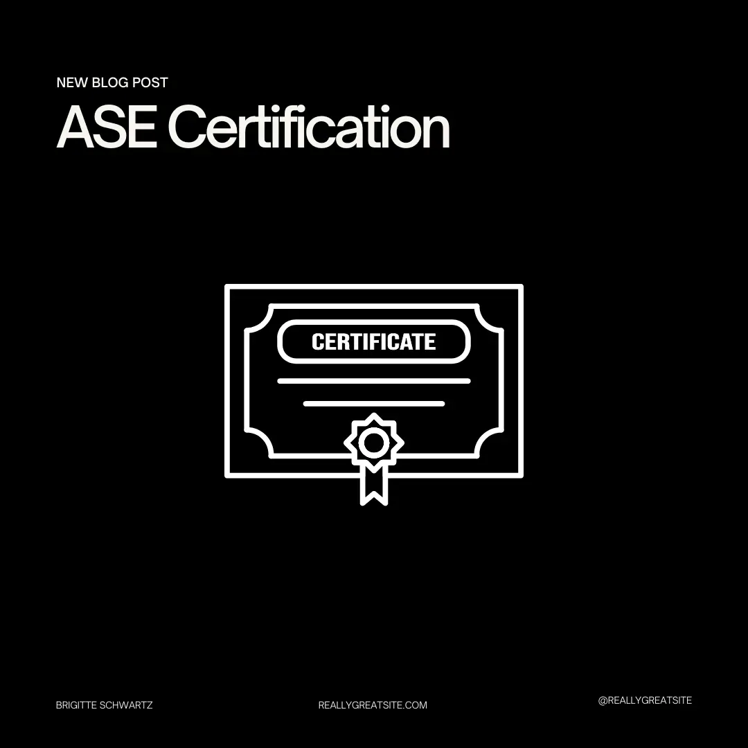 ASE Certification: Everything You Need to Know TESDA COURSES